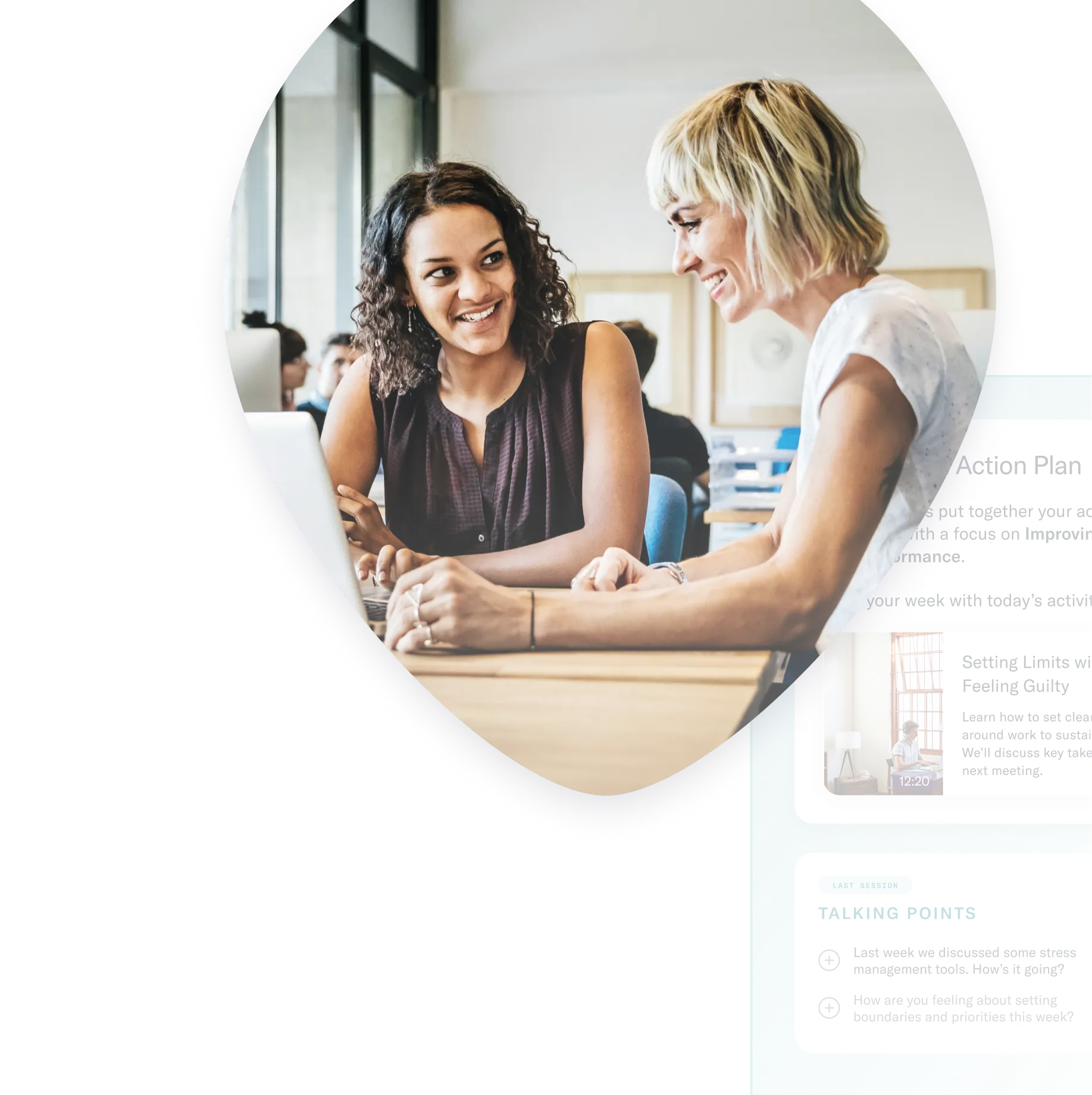 thrive coaching hero graphic